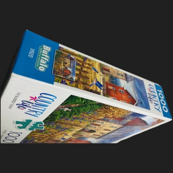 Chuck Pinson The Bluebirds' Song Buffalo Games Country Life Jigsaw Puzzle - Picture 2 of 5